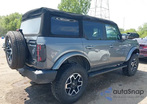 2024 Ford Bronco Outer Banks z USA, uszkodzony, nr VIN 1FMDE8BH5RLA23348
